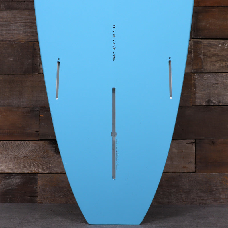 Load image into Gallery viewer, Torq Longboard TET 9'1 × 23 × 3 ⅛ Surfboard - Miami Blue Pinline 3