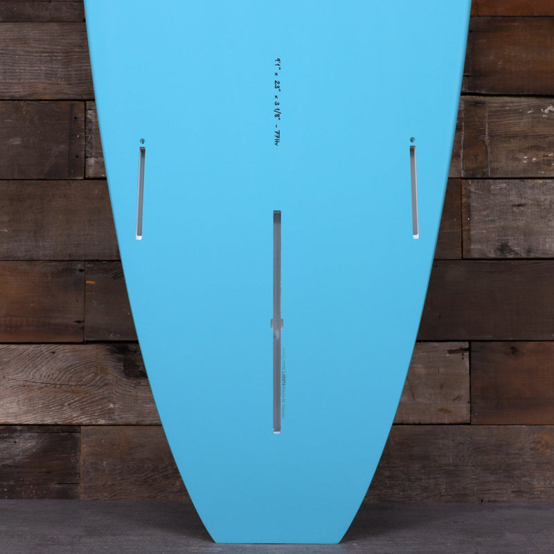 Load image into Gallery viewer, Torq Longboard TET 9'1 x 23 x 3 ⅛ Surfboard - Light Teal Blue Pinline