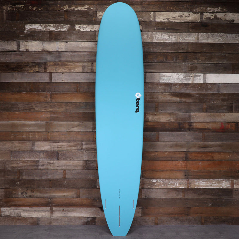 Load image into Gallery viewer, Torq Longboard TET 9'6 x 23 ½ x 3 ¼ Surfboard - Light Teal Blue Pinline