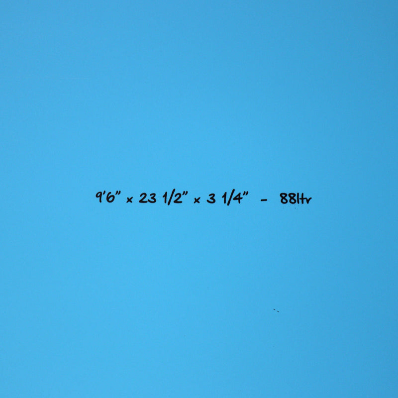 Load image into Gallery viewer, Torq Longboard TET 9'6 x 23 ½ x 3 ¼ Surfboard - Light Teal Blue Pinline