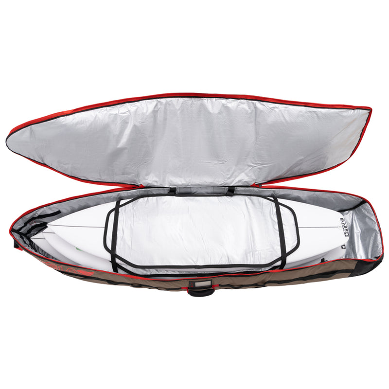 Load image into Gallery viewer, VIEA John John Florence Wheeled 3-4 Board Travel Surfboard Bag