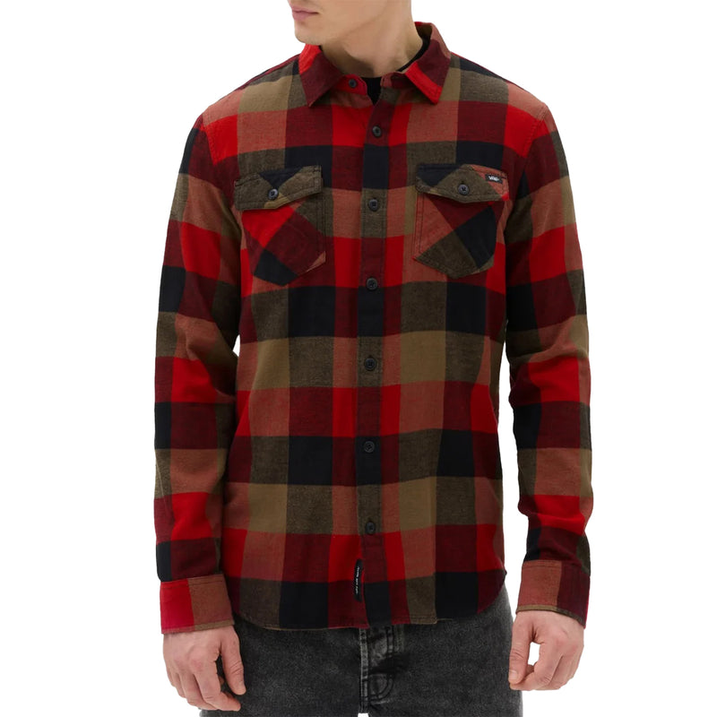Load image into Gallery viewer, Vans Box Long Sleeve Button-Up Flannel Shirt
