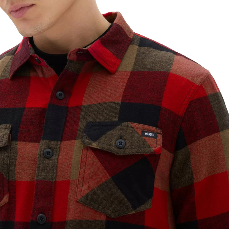 Load image into Gallery viewer, Vans Box Long Sleeve Button-Up Flannel Shirt
