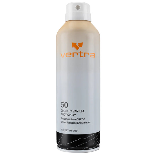 Vertra Coconut Vanilla Body Spray - SPF 50