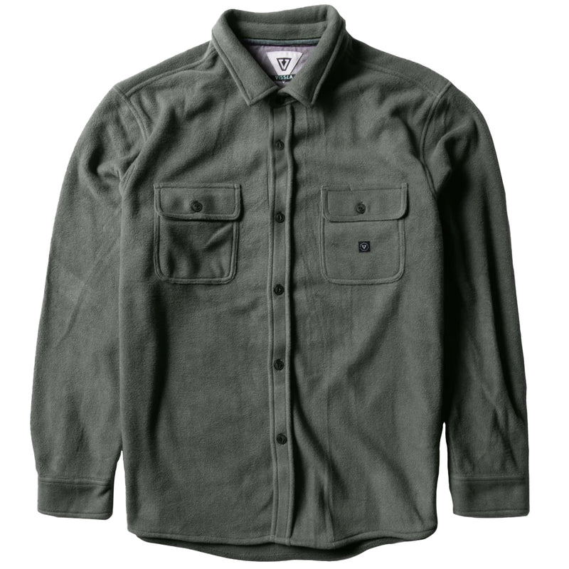 Load image into Gallery viewer, Vissla Eco-Zy Polar Long Sleeve Button-Up Flannel
