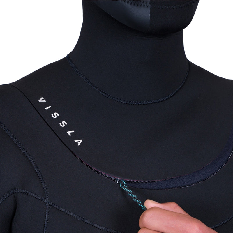 Load image into Gallery viewer, Vissla New Seas 4/3 Hooded U-Zip Wetsuit 7
