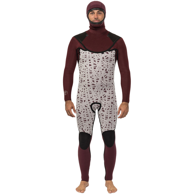 Load image into Gallery viewer, Vissla New Seas 5/4 Hooded V-Zip Wetsuit