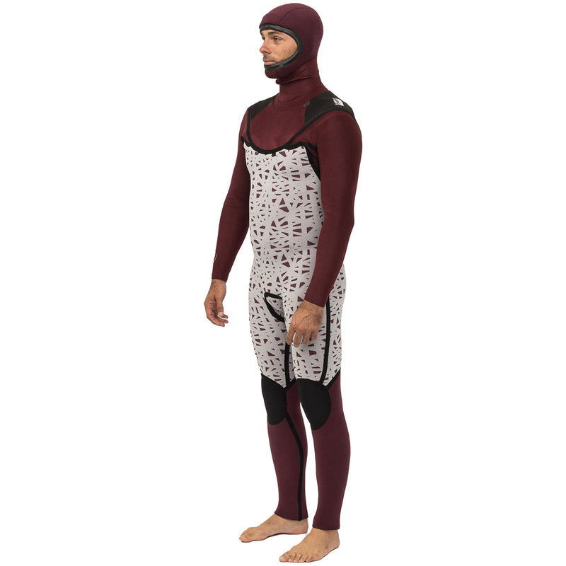 Load image into Gallery viewer, Vissla New Seas 5/4 Hooded V-Zip Wetsuit