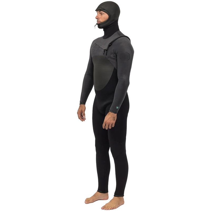 Load image into Gallery viewer, Vissla High Seas II 5/4 Hooded Chest-Zip Wetsuit