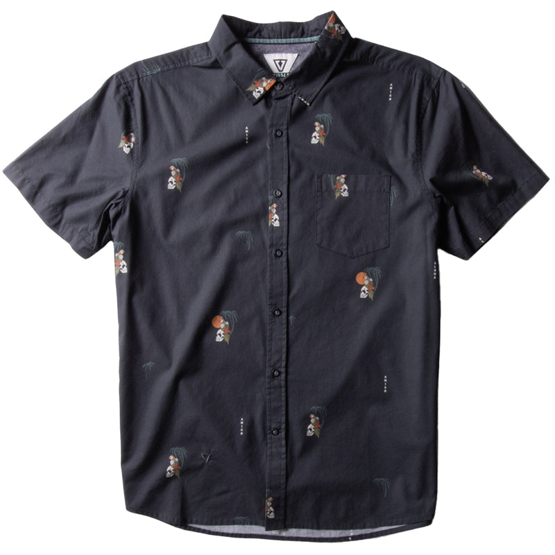 Load image into Gallery viewer, Vissla Parrodise Eco Short Sleeve Button-Up Shirt
