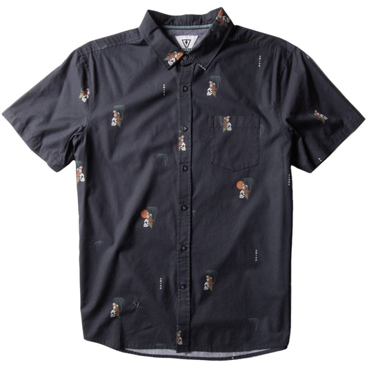 Vissla Parrodise Eco Short Sleeve Button-Up Shirt