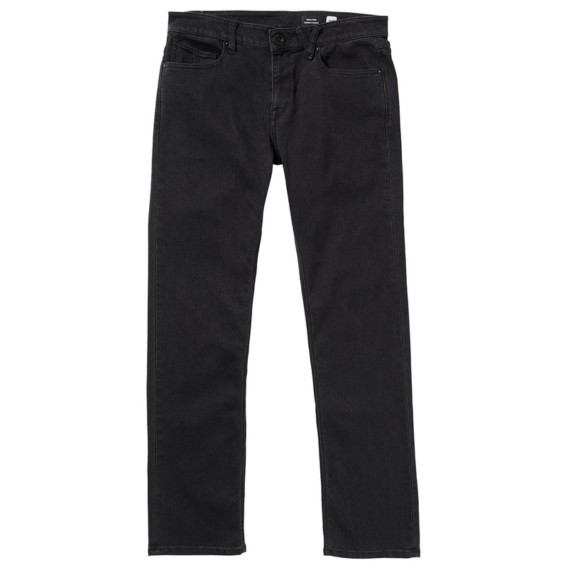 Load image into Gallery viewer, Volcom Solver Modern Fit Denim Jeans - Black Out 1