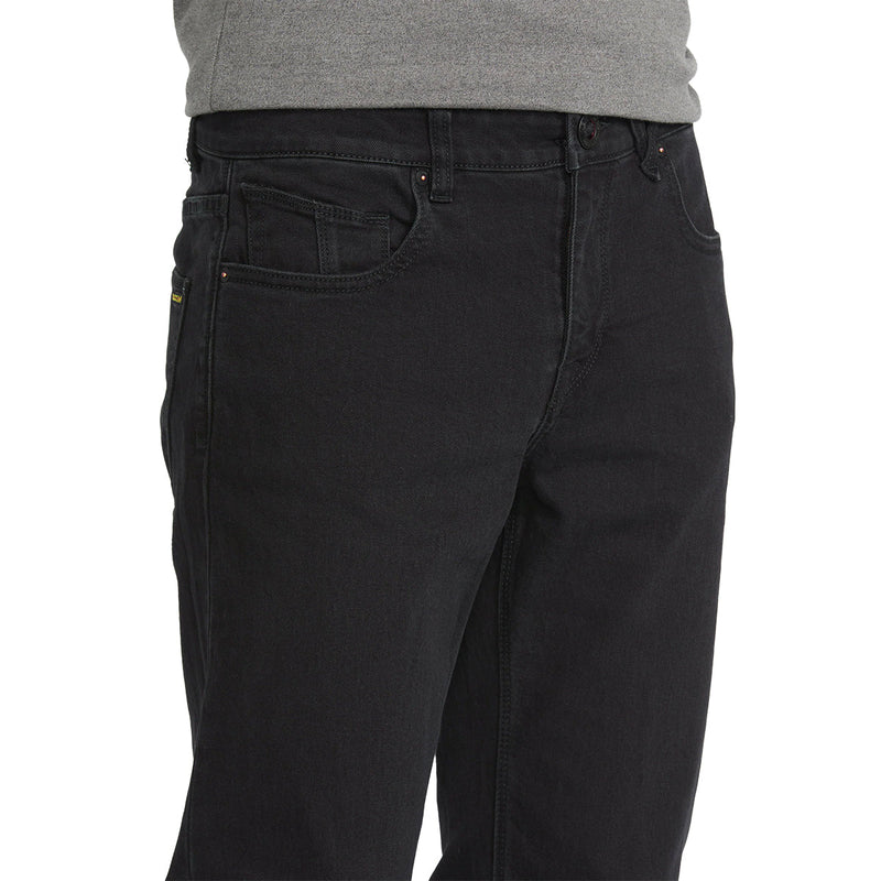 Load image into Gallery viewer, Volcom Solver Modern Fit Denim Jeans - Black Out 7