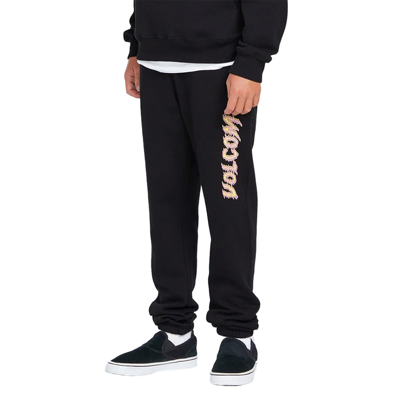 Load image into Gallery viewer, Volcom Youth Big Boys Featured Artist Tetsunori Fleece Pants