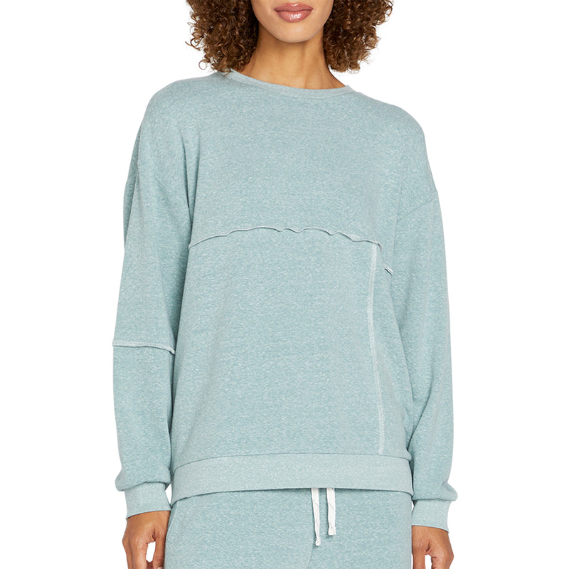 Load image into Gallery viewer, Volcom Women&#39;s Lived In Lounge Frenchie Crew Sweatshirt
