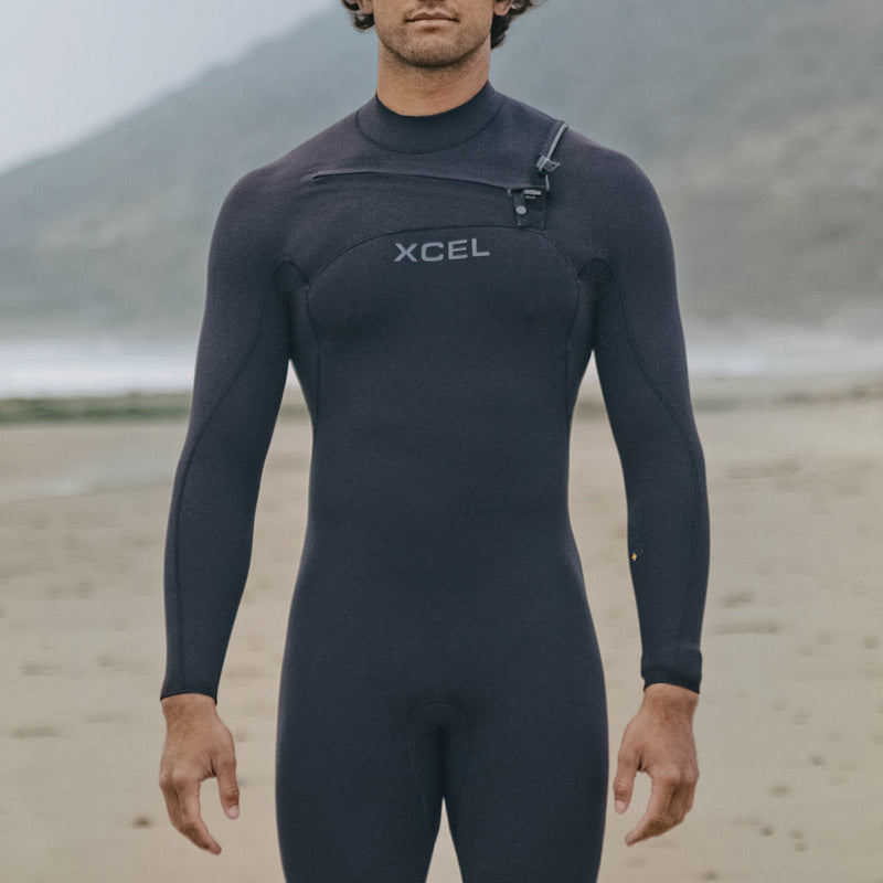 Load image into Gallery viewer, Xcel Comp+ 3/2 Chest-Zip Wetsuit