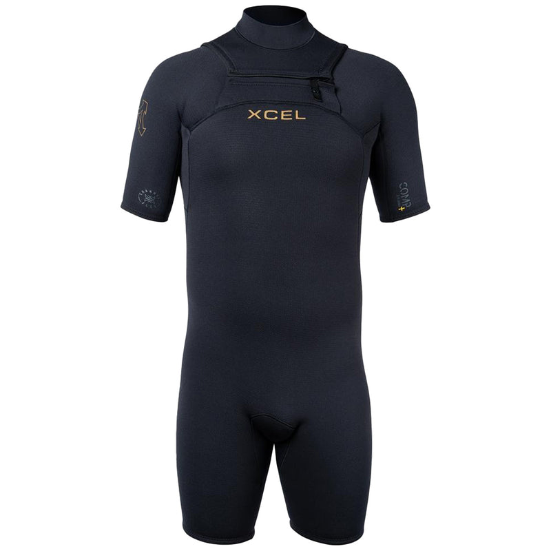 Load image into Gallery viewer, Xcel Comp+ 2/1.5 Short Sleeve Chest-Zip Spring Wetsuit