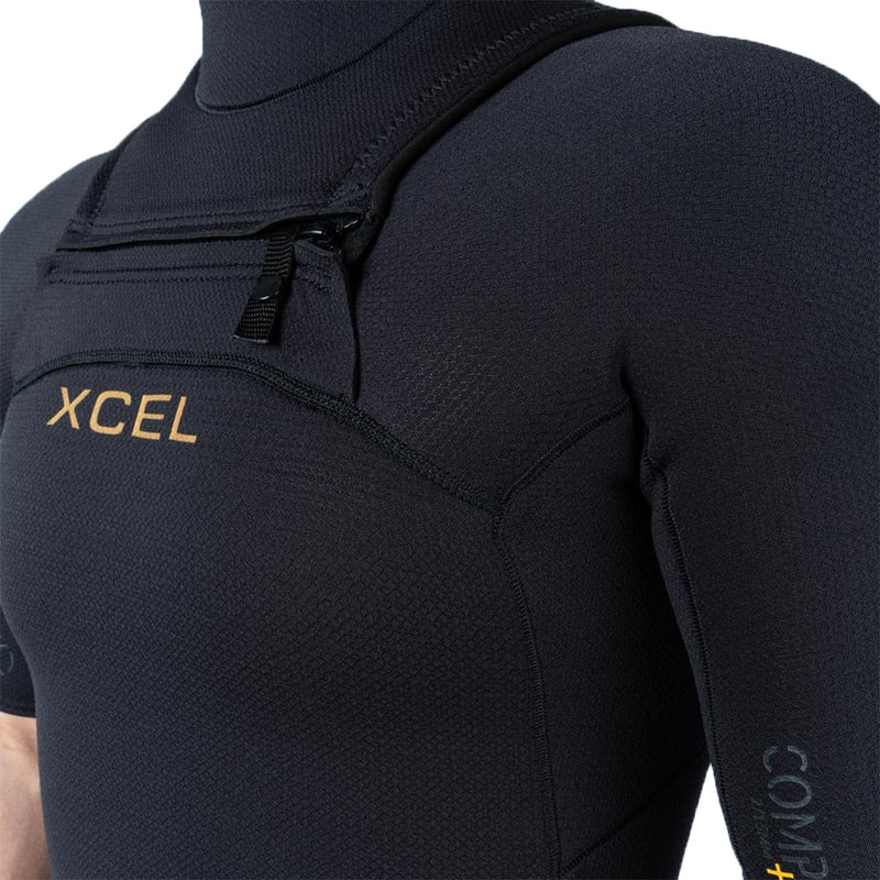 Load image into Gallery viewer, Xcel Comp+ 2/1.5 Short Sleeve Chest-Zip Spring Wetsuit