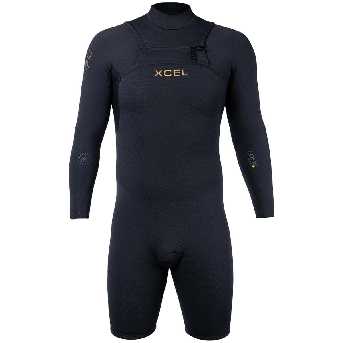 Xcel Comp+ 2/1.5 Long Sleeve Chest-Zip Spring Wetsuit – Cleanline Surf