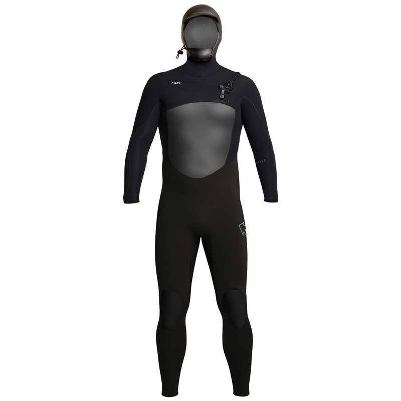 Load image into Gallery viewer, Xcel Infiniti 5/4 Hooded Chest-Zip Wetsuit - 2023