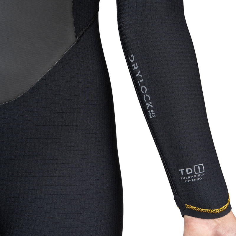 Load image into Gallery viewer, Xcel Women's Drylock 6/5 Hooded Chest-Zip Wetsuit