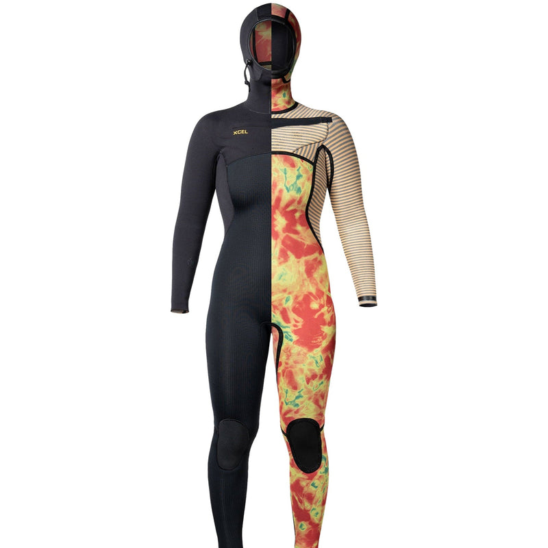 Load image into Gallery viewer, Xcel Women's Comp X 4.5/3.5 Hooded Chest-Zip Wetsuit