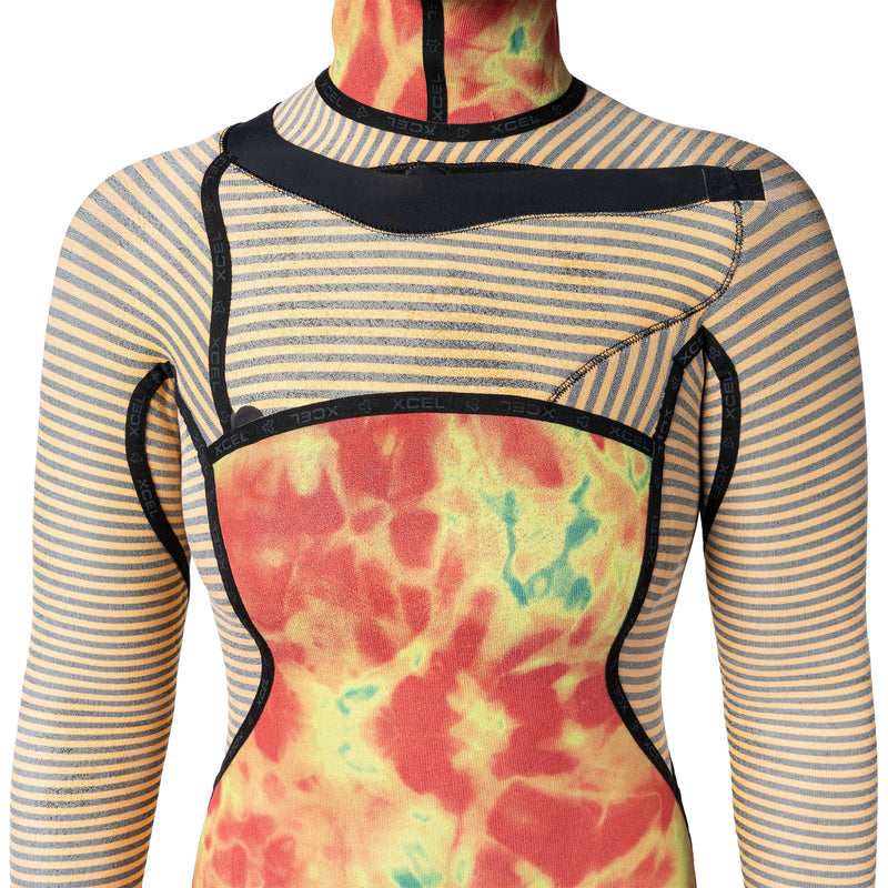 Load image into Gallery viewer, Xcel Women's Comp X 5.5/4.5 Hooded Chest-Zip Wetsuit
