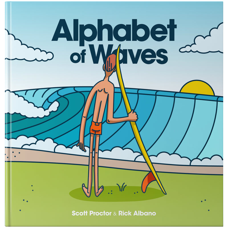 Load image into Gallery viewer, Alphabet of Waves Book by Scott Proctor & Rick Albano