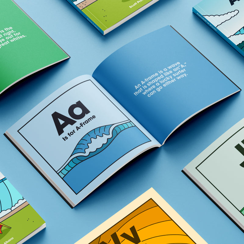 Load image into Gallery viewer, Alphabet of Waves Book by Scott Proctor & Rick Albano