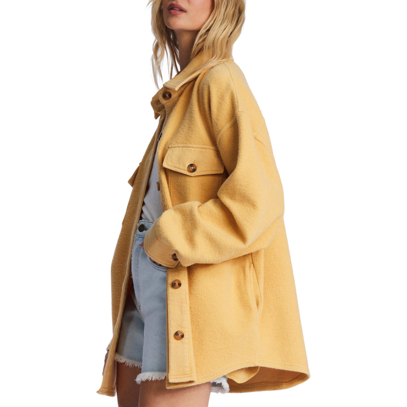 Load image into Gallery viewer, Billabong Women&#39;s Anytime Shacket Oversized Jacket
