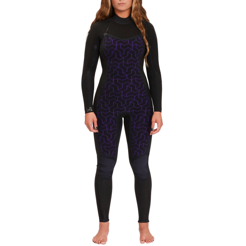Load image into Gallery viewer, Billabong Women&#39;s Synergy 4/3 Back Zip Wetsuit - 2022

