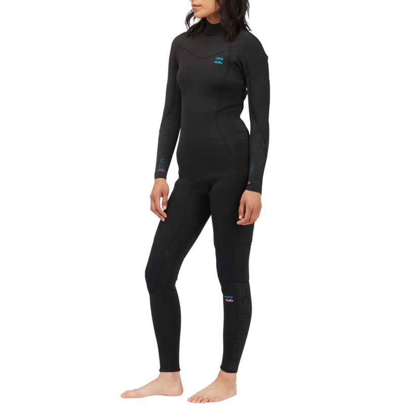 Load image into Gallery viewer, Billabong Women&#39;s Synergy 4/3 Back Zip Wetsuit - 2022
