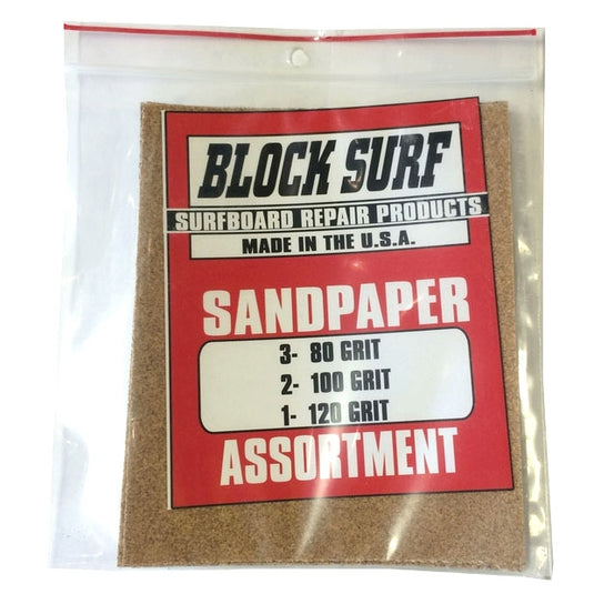 Block Surf Sandpaper Assortment