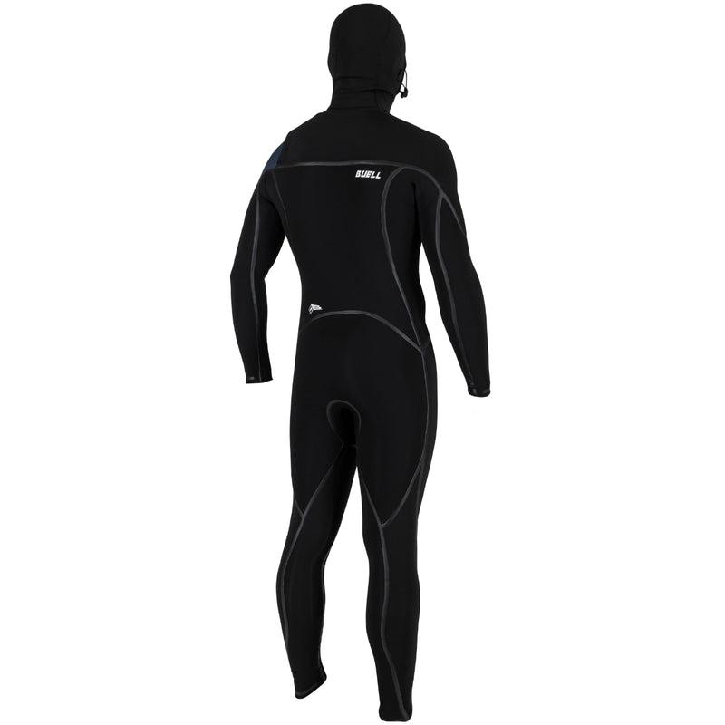 Load image into Gallery viewer, Buell RB2 5/4 Hooded Chest Zip Wetsuit
