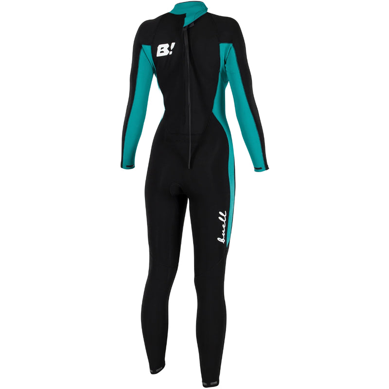 Load image into Gallery viewer, Buell Women's RBZ Stealth Mode 4/3 Back-Zip Wetsuit 4