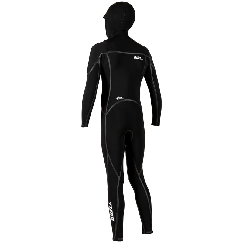 Load image into Gallery viewer, Buell Youth RB2 5/4 Hooded Chest Zip Wetsuit
