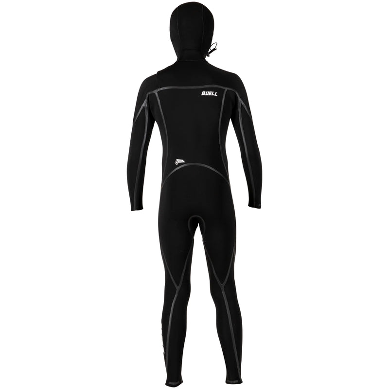 Load image into Gallery viewer, Buell Youth RB2 5/4 Hooded Chest Zip Wetsuit
