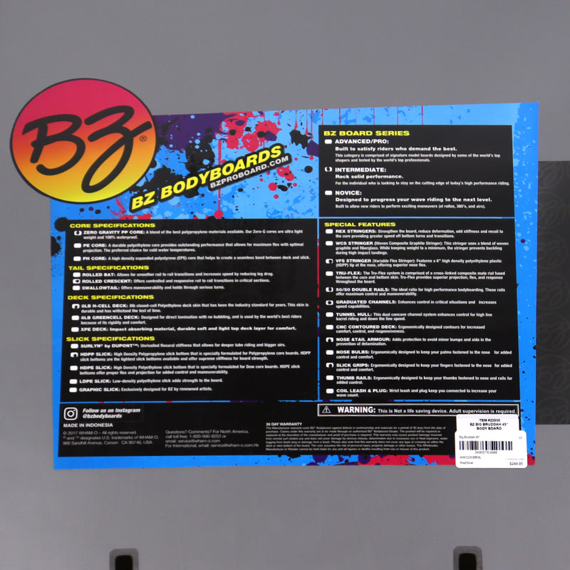 Load image into Gallery viewer, BZ Big Bruddah Bodyboard