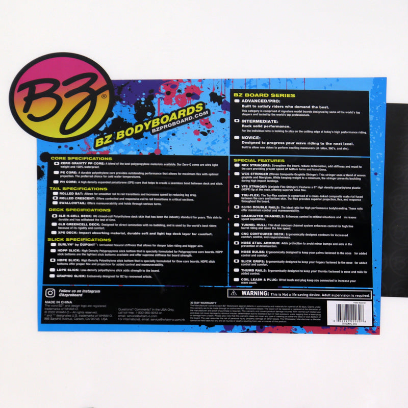 Load image into Gallery viewer, BZ Big Bruddah Bodyboard