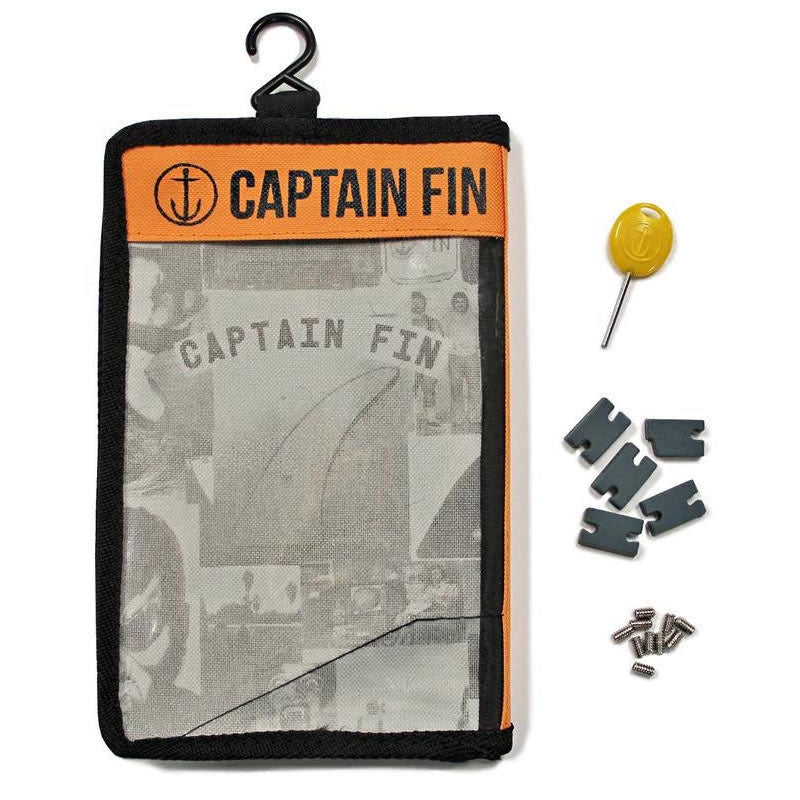 Load image into Gallery viewer, Captain Fin Co. CF FCS Compatible Tri-Quad Fin Set

