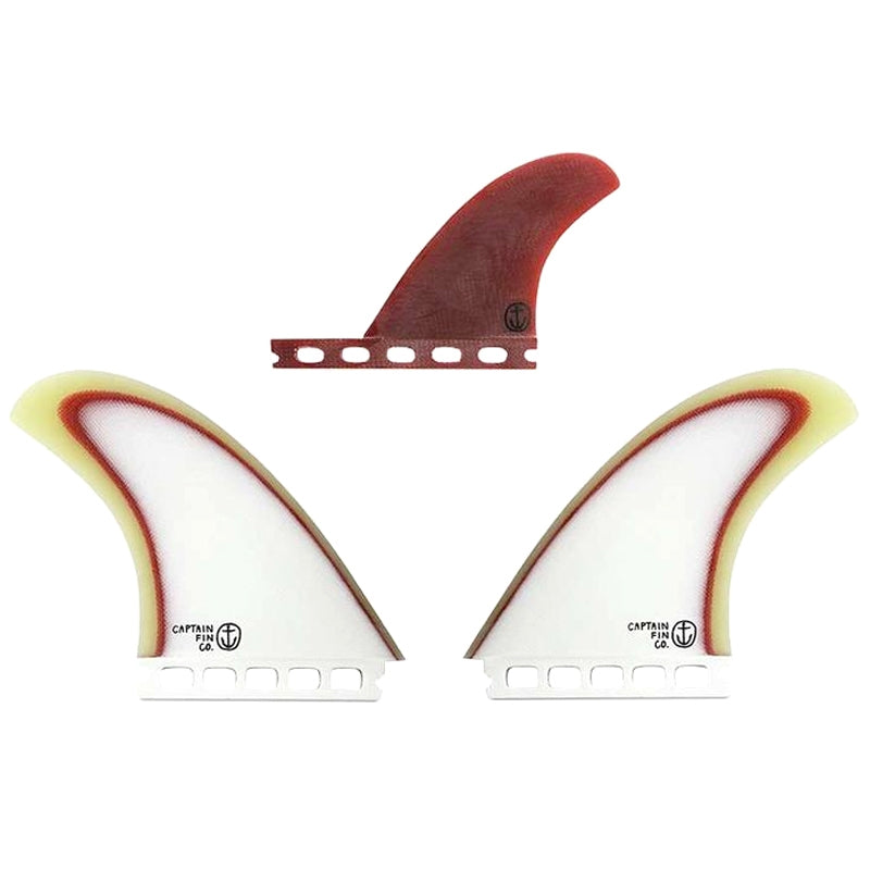 Load image into Gallery viewer, Captain Fin Co. CF Especial Futures Compatible Twin + 1 Fin Set
