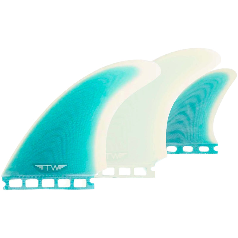 Load image into Gallery viewer, Captain Fin Co. Tyler Warren Especial Futures Compatible Twin + 1 Fin Set

