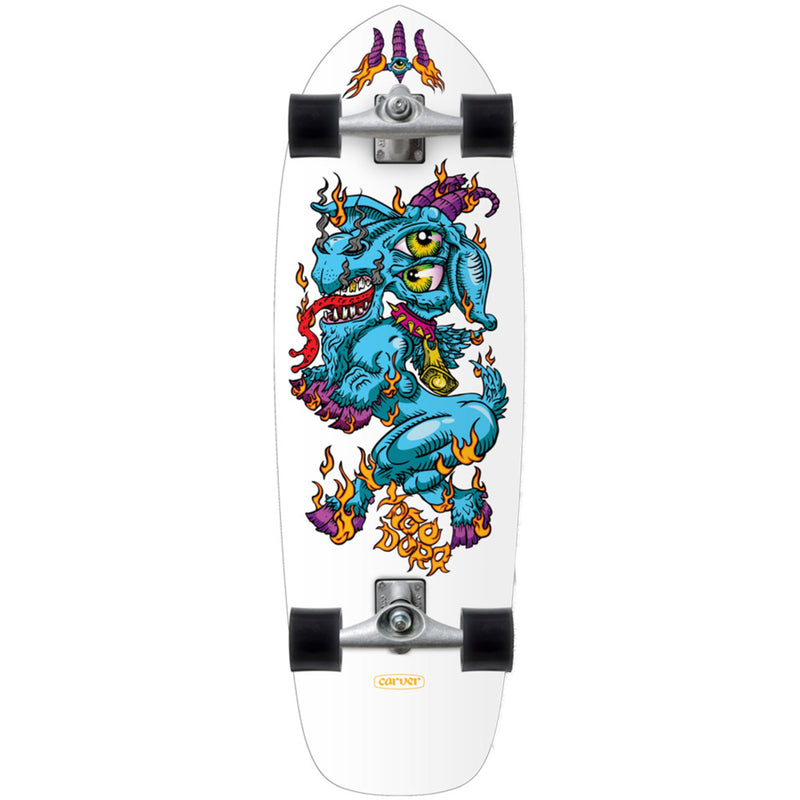 Load image into Gallery viewer, Carver Yago Dora Fire Goat Surfskate 30.75&quot; Skateboard Complete
