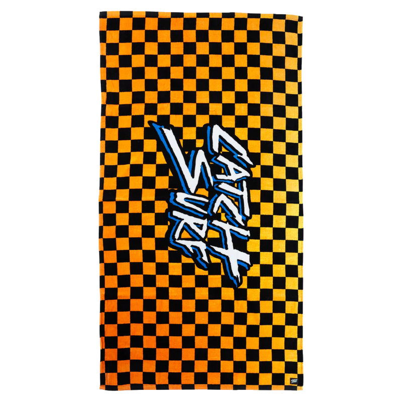 Load image into Gallery viewer, Catch Surf Checked Out Beach Towel - Orange
