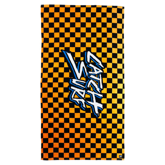 Catch Surf Checked Out Beach Towel - Orange
