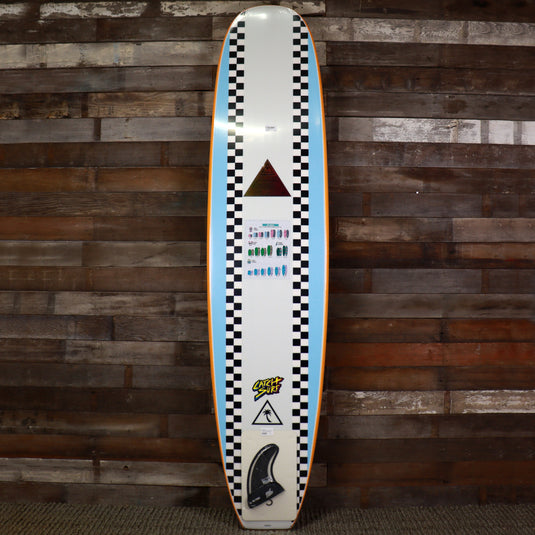 Catch Surf Heritage Noserider 8'6 x 22.90 x 3.15 Surfboard - Pilsner/Light Blue