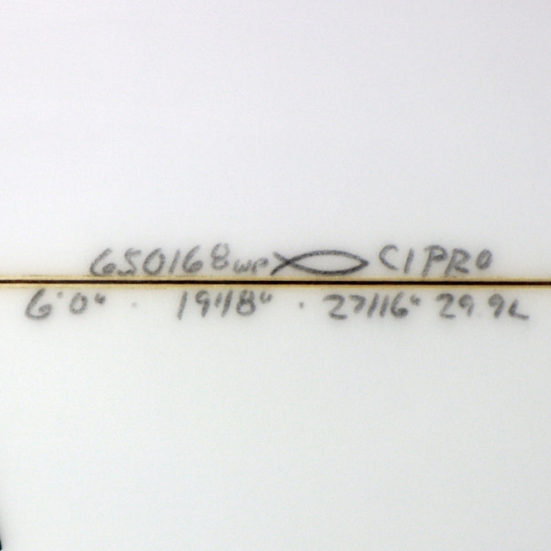 Load image into Gallery viewer, Channel Islands CI Pro 6'0 x 19 ⅛ x 2 7/16 Surfboard