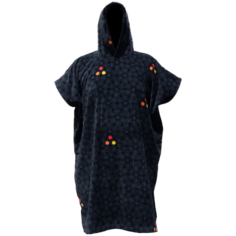 Load image into Gallery viewer, Channel Islands Youth Hex Hooded Changing Poncho