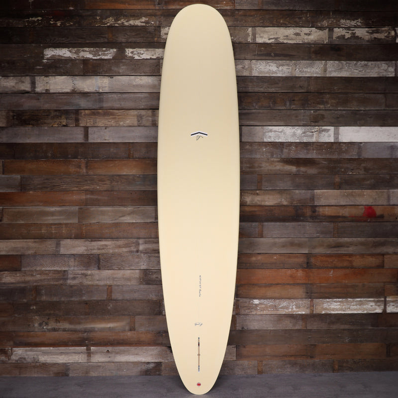 Load image into Gallery viewer, CJ Nelson Designs Parallax Thunderbolt Red 9'9 x 24 x 3 ⅓ Surfboard - Tan