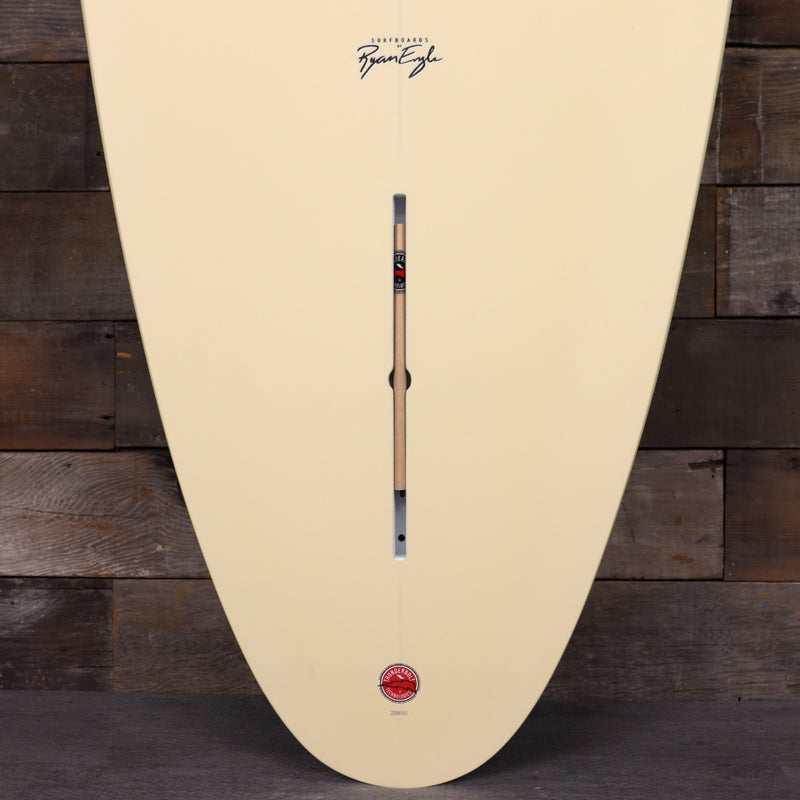 Load image into Gallery viewer, CJ Nelson Designs Parallax Thunderbolt Red 9'9 x 24 x 3 ⅓ Surfboard - Tan
